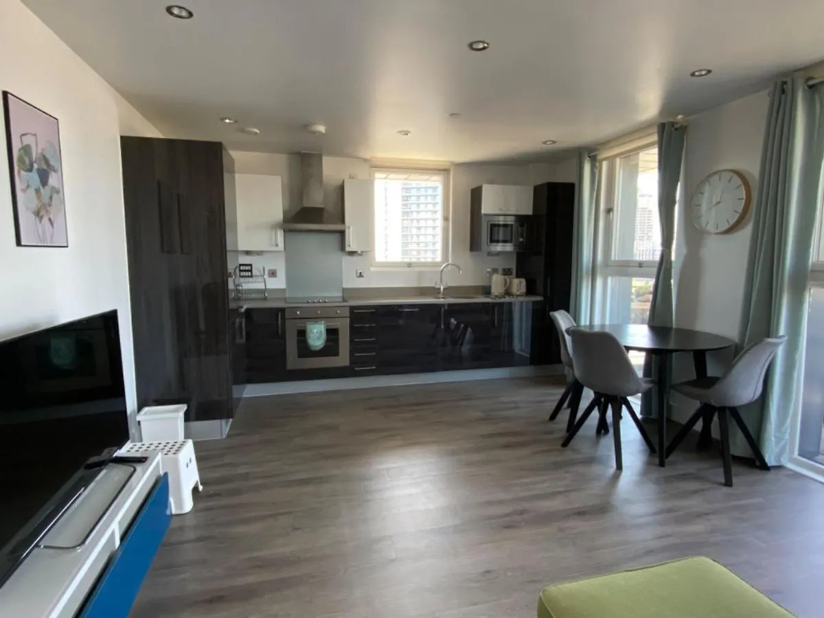 Morden 2Bed2Bath London Zone2 City/River View Home